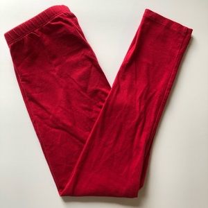 Children’s place girls red leggings size M 7 8